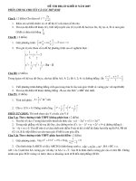 de on thi dai hoc 11 (rat hay)