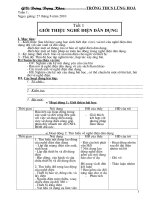 Giáo án CN 9 theo chuan năm học 2010-2011