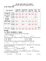 Đề thi toán 9 - nh 2010 - 2011 Phú Mỹ