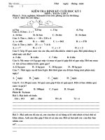 Kiem tra cuoi ki I -lop 3 Toan- TV