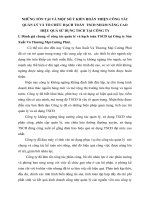 NHỮNG TỒN TẠI VÀ MỘT SỐ Ý KIẾN HOÀN THIỆN CÔNG TÁC QUẢN LÝ VÀ TỔ CHỨC HẠCH TOÁN  TSCĐ NHẰM NÂNG CAO HIỆU QUẢ SỬ DỤNG TSCĐ TẠI CÔNG TY