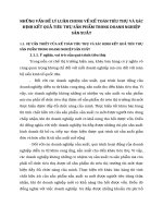 NHỮNG VẤN ĐỀ LÝ LUẬN CHUNG VỀ KẾ TOÁN TIÊU THỤ VÀ XÁC ĐỊNH KẾT QUẢ TIÊU THỤ SẢN PHẨM TRONG DOANH NGHIỆP SẢN XUẤT