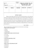 KTCKI-TIẾNG VIỆT -LỚP 3