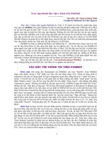 Truy cập nhanh thư viện y khoa trên PubMeb