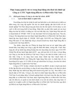 Thực trạng quản lý rủi ro trong hoạt động cho thuê tài chính tại    Công ty CTTC Ngân hàng Đầu tư và Phát triển Việt Nam