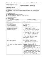 TC 6: Present simple