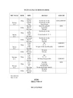 giao an lop 2 tuan 12(kns)