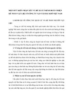 MỘT SỐ Ý KIẾN NHẬN XÉT VÀ ĐỀ XUẤT NHẰM HOÀN THIỆN KẾ TOÁN VẬT LIỆU Ở CÔNG TY VẬN TẢI DẦU KHÍ VIỆT NAM