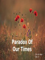 paradoxoftime