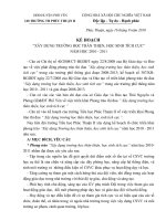 KẾ HOẠCH TRUONG HOC THÂN THIỆN HS TÍCH CỰC