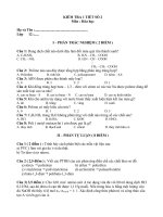 GDTX-kiểm tra 1 tiết số 2