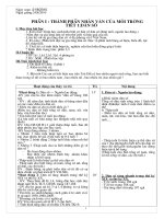 Giao an chuan kien thuc Dia ly 7 - 2011