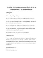 Hợp pháp hóa, Chứng nhận lãnh sự giấy tờ, tài liệu tại cơ quan đại diện Việt Nam ở nước ngoài