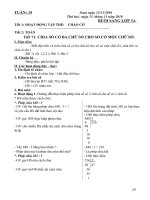 Giáo án L3. Tuần 15 tổng hợp