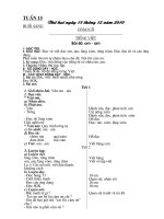 Giáo án 1-Tuần 15(CKTKN- BVMT)