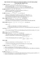 Bài tập HS luyện thi cấp tốc