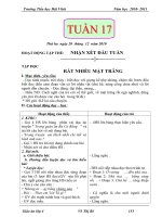 G.AN TUAN 17, 2 BUOI: CKTKN, KNS,