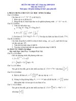 Đề Thi Thử HK Khoi 12_lần 5