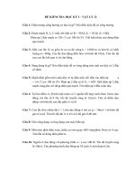 Đề ôn HK I Lý 12 số 1