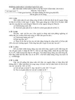 ĐỀ THI HS GIỎI CẤP HUYỆN