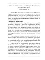 Một số giải pháp nhằm nâng cao chất lượng công tác DVKH tại công ty BHNT Hà Nội