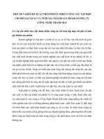 MỘT SỐ Ý KIẾN ĐỀ XUẤT NHẰM HOÀN THIỆN CÔNG TÁC TẬP HỢP CHI PHÍ SẢN XUẤT VÀ TÍNH GIÁ THÀNH SẢN PHẨM Ở CÔNG TY CÔNG NGHỆ THANH HẢI