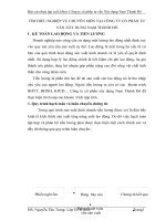 TÌM HIỂU NGHIỆP VỤ CHUYÊN MÔN TẠI CÔNG TY CỔ PHẦN TƯ VẤN XÂY DƯNG NAM THÀNH ĐÔ