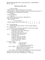 tiet 46 KIEM TRA TIENG VIET