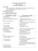 giáo án chiều_ tuần 17