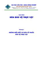 Những hiểu biết cơ bản về thuốc