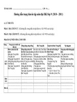 Bài hướng dẫn HS ôn tập học kỳ 1 lớp 9 môn địa