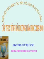 Ôn tập học kì I- Giải nhất tỉnh