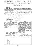 Giáo án hình học 8: tiết  19 đến tiết 25 (Nguyễn Phương)