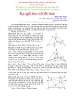 SUY NGHĨ TRÊN MỖI BÀI TOÁN