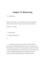 Dive Into Python-Chapter 15. Refactoring