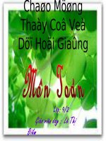 Ôn tập hình học chương 2 lớp 9