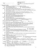 đề cương vật lý 10 hk1