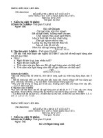 ĐE KT GIỮA KỲ I 01- 11