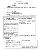 Giáo án Sinh học 8 đầy đủ