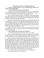 TỔNG QUAN VỀ CÔNG TY DỆT MINH KHAI