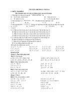 bài tập chương I. Số học 6