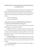 PHƯƠNG PHÁP LUẬN VỀ QUY TRÌNH XÂY DUNG PHẦN MỀM QUẢN LÝ CỔ ĐÔNG CỔ TỨC