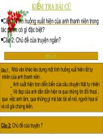 CHIẾC LƯỢC NGÀ ( VĂN 9)