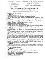 Các nội dung cơ bản khiếu nại, tố cáo