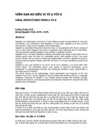 VIÊM GAN DO SIÊU VI TỪ A TỚI G