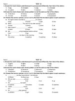 kiem tra 15''''- lần 2 lớp 6