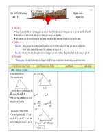 Tiết 6-Chương 1-HH