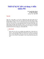 Thiết kế hệ SCADA sử dụng vi diều khiển PIC