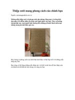 Thiệp cưới mang phong cách của chính bạn