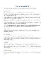 Làm sao để bỏ thuốc lá